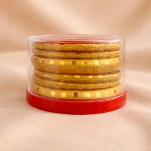Majexia Gold Stacking Bangles Set